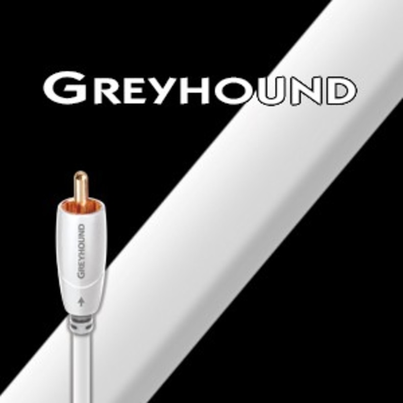 Кабель сабвуферный AudioQuest Greyhound White PVC 2.0 м