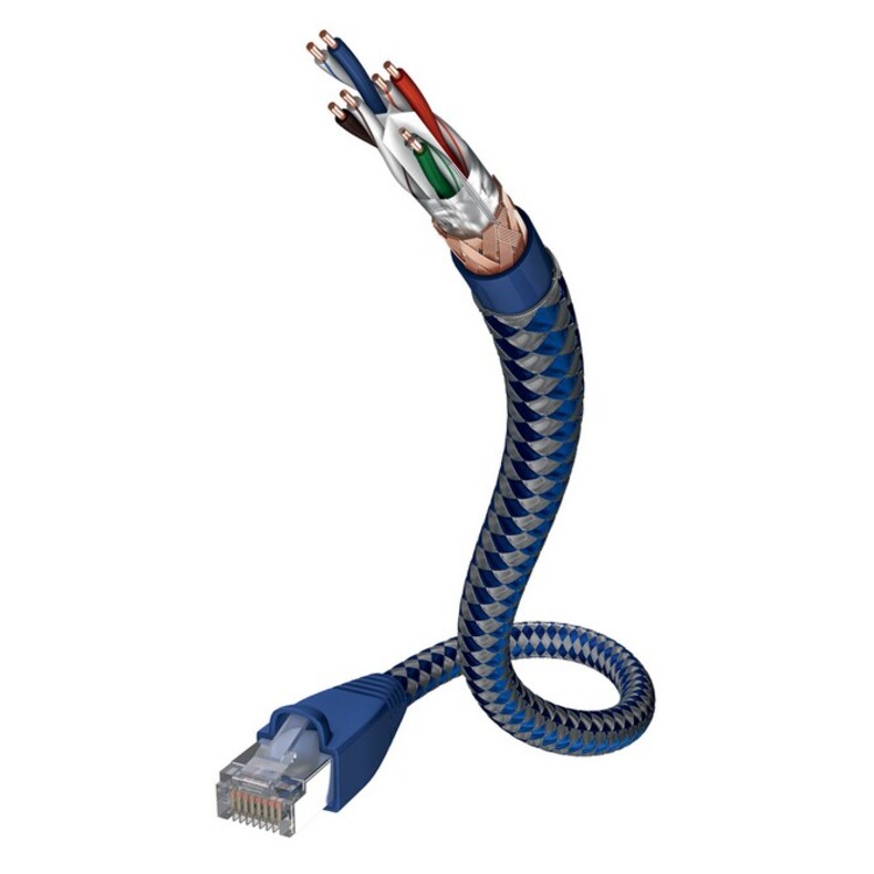 Патч корд Inakustik Premium CAT6 Ethernet Cable, 5.0 m, SF-UTP, AWG 23, 00480305