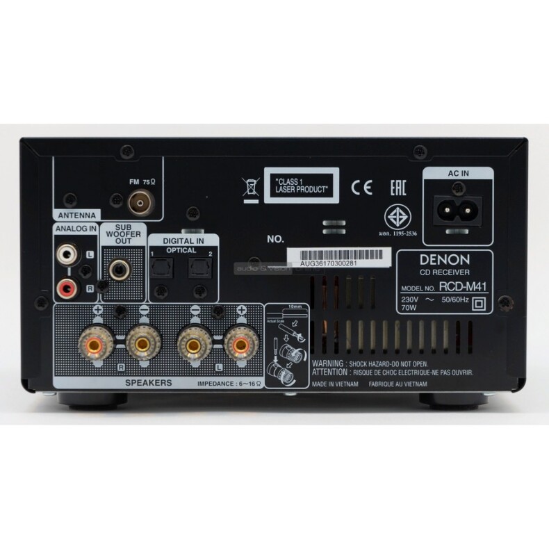 CD-ресивер Denon RCD-M41 Black