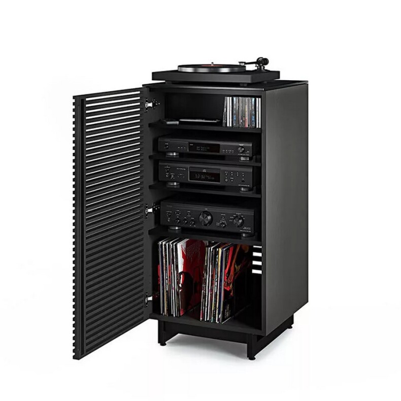 Стойка для аудио компонентов BDI Corridor Charcoal Stained Ash (8172)