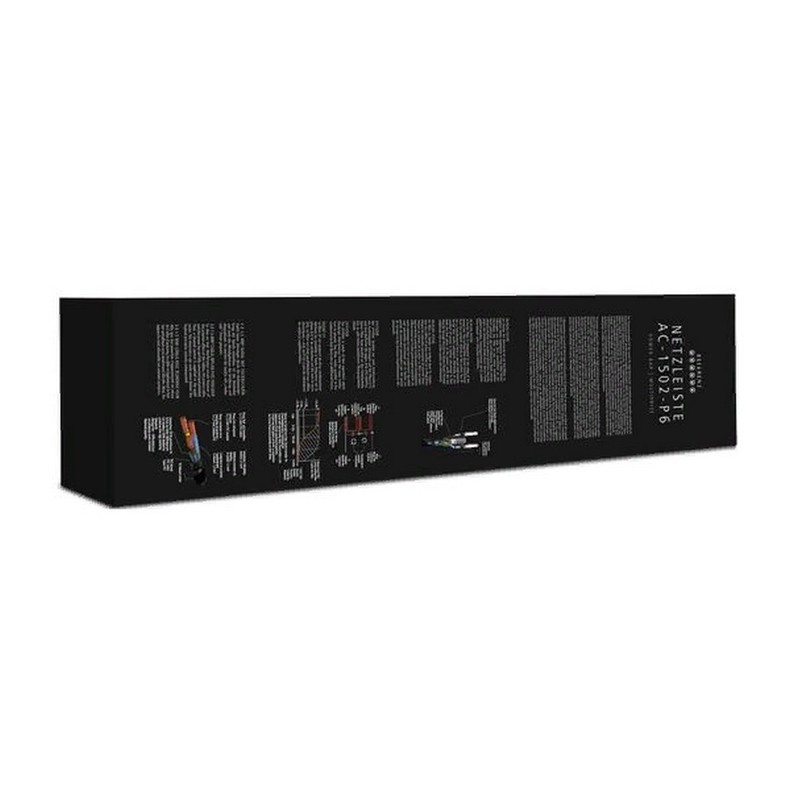 Фильтр сетевой Inakustik Referenz Power Bar AC-1502-P6 3x1,5mm, 3 m, 00716203