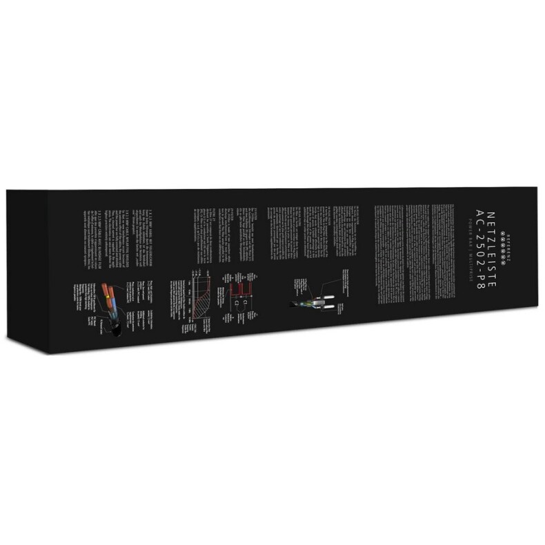 Фильтр сетевой Inakustik Referenz Power Bar AC-2502-P8 3x2,5mm, 1.5 m, 00716302