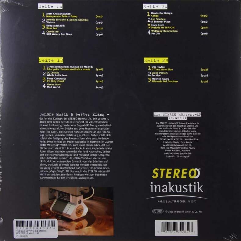 Пластинка виниловая Various Artists. Die Stereo Hortest LP vol 2 2 LP