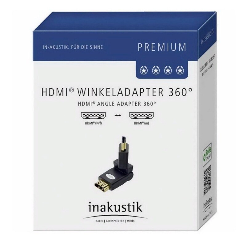 Переходник Inakustik Premium HDMI Angle Adapter 360, 0045217