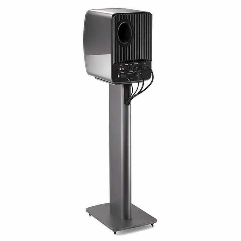 Стойки для акустики KEF speaker stand titanium grey 