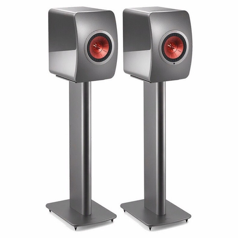 Стойки для акустики KEF speaker stand titanium grey 